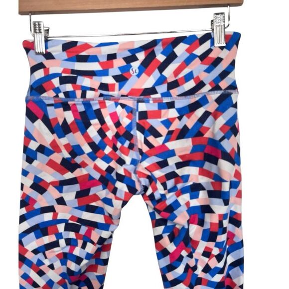 Lululemon | Wunder Under Crop III Capoeira Multi Abstract Design 6 - Picture 8 of 10